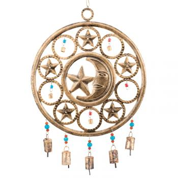 Sun and Moon Brass Chime