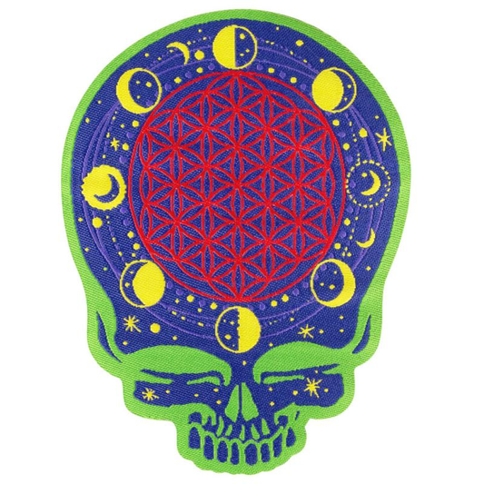 Moon Phase Skull Sticker
