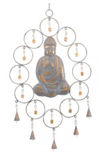Oval Shaped Buddha Chime