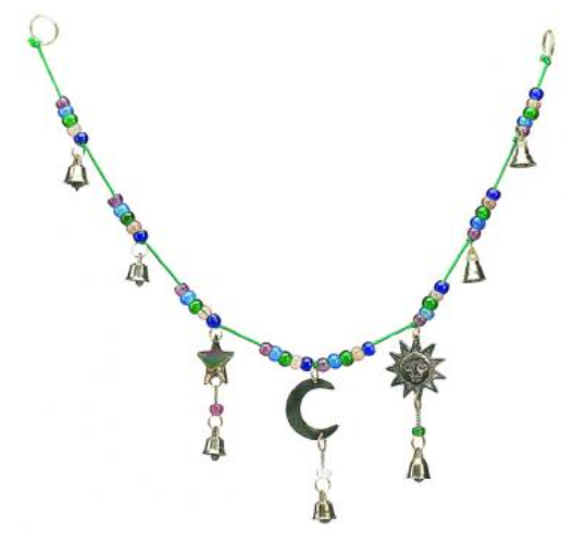 Moon, Stars, and Bells Single Strand Chime